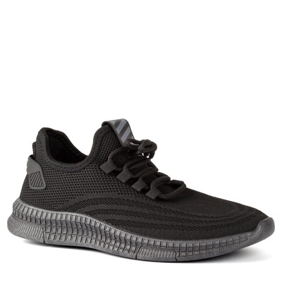 Кроссовки Apojee мужские черные A06-1(BLACK)