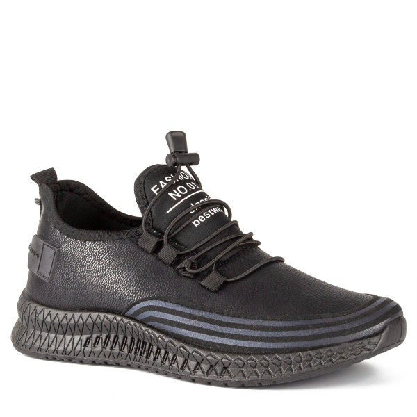 Кроссовки Fashion мужские черные J06(BLACK)