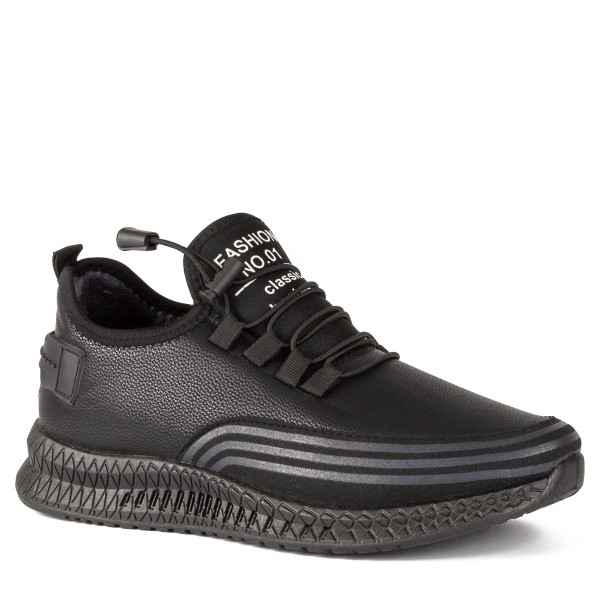 Кроссовки Fashion мужские черные J07(BLACK)