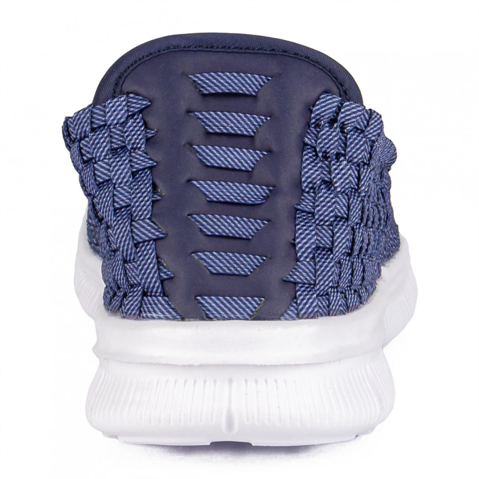 Слипоны синие Covani Comfort