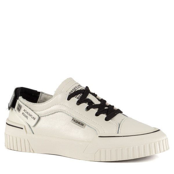 Полукеды Lifexpert женские белые 117-1618(BLACK)
