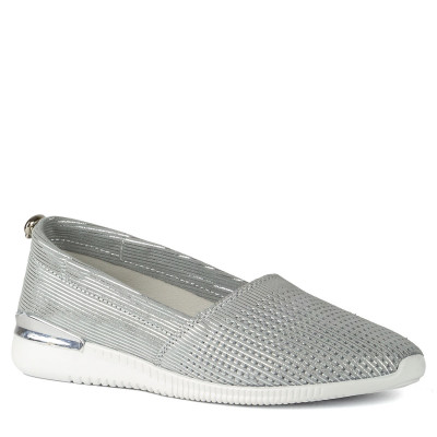 Слипоны Lifexpert женские серебристые 219-BL3001(GREY.S)