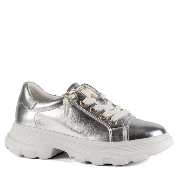 Полуботинки Gifanni женские серебристые 86601-3(SILVERY)