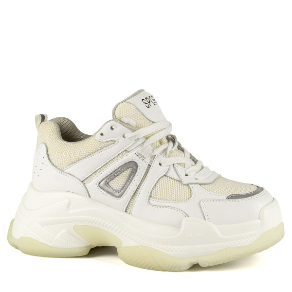 Кроссовки Gifanni женские белые 1121-1(WHITE)