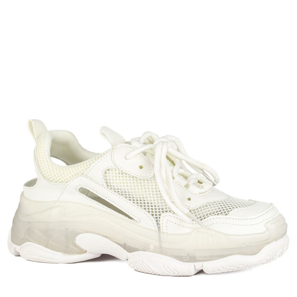 Кроссовки Gifanni женские белые 58896(WHITE)