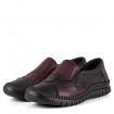Мокасины черные Meego Comfort