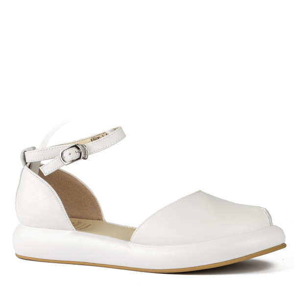 Сандали Brooman женские белые K559D-1-A1619D(WHITE)