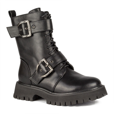 Ботинки Ouqidageni женские черные D97632-1P(BLACK)
