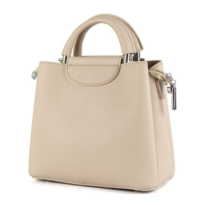 Классическая сумка Polina & Eiterou женская бежевая Y9547-1K(GREY)