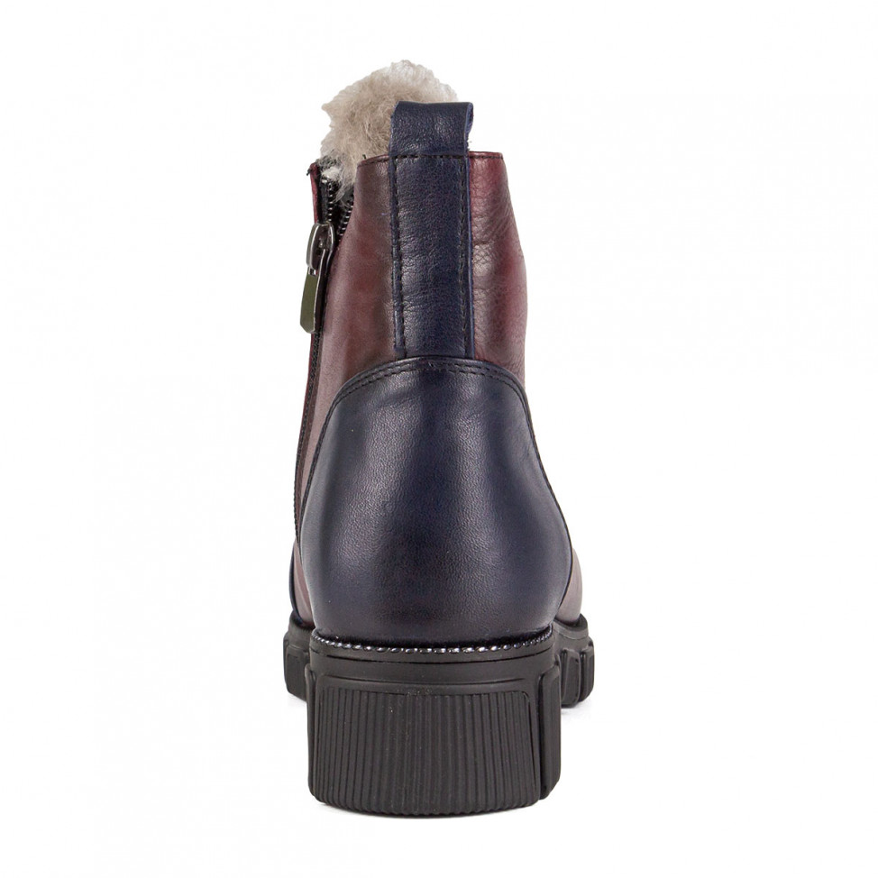 Ботинки бордовые Shoesmarket Ботинки бордовые Shoesmarket