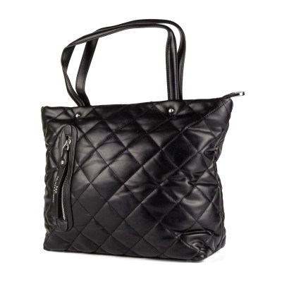 Классическая сумка Polina & Eiterou женская черная Y9699-1K(BLACK)