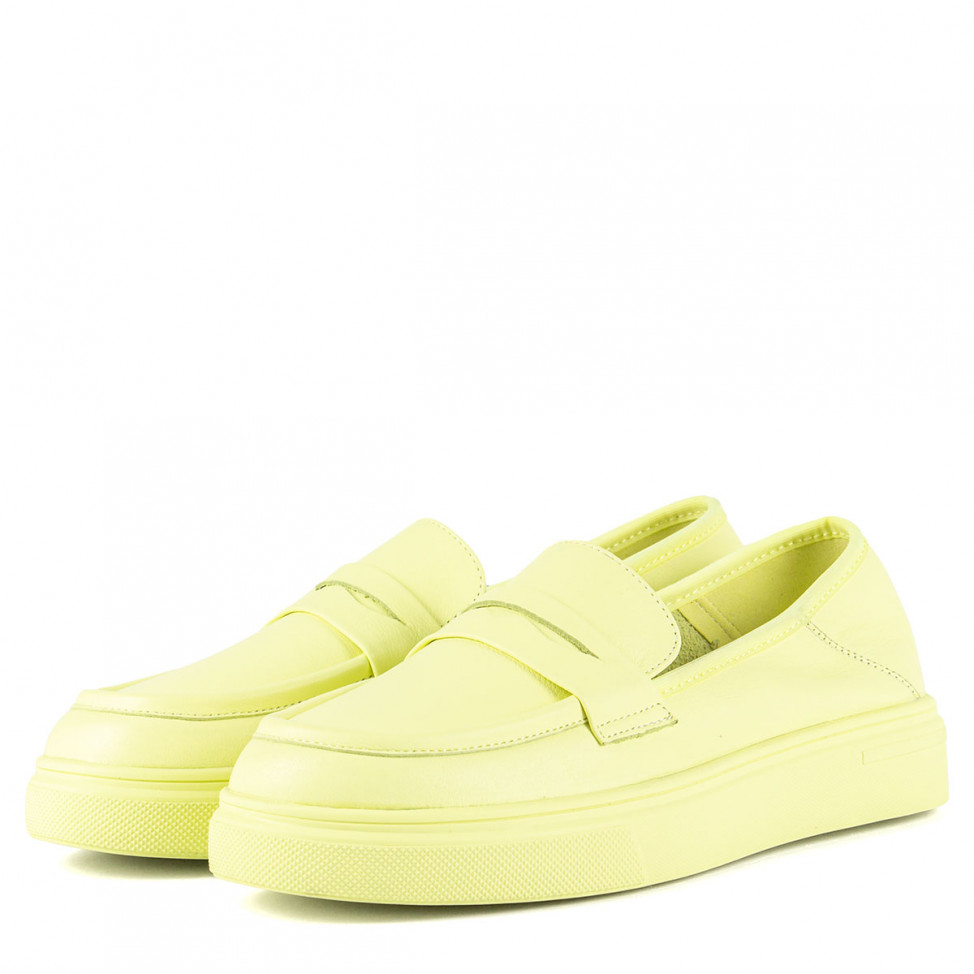 Лоферы желтые Melanda.m Лоферы желтые Melanda.m