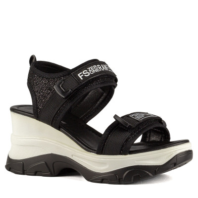 Босоножки Color Me женские черные 65-7A(BLACK)