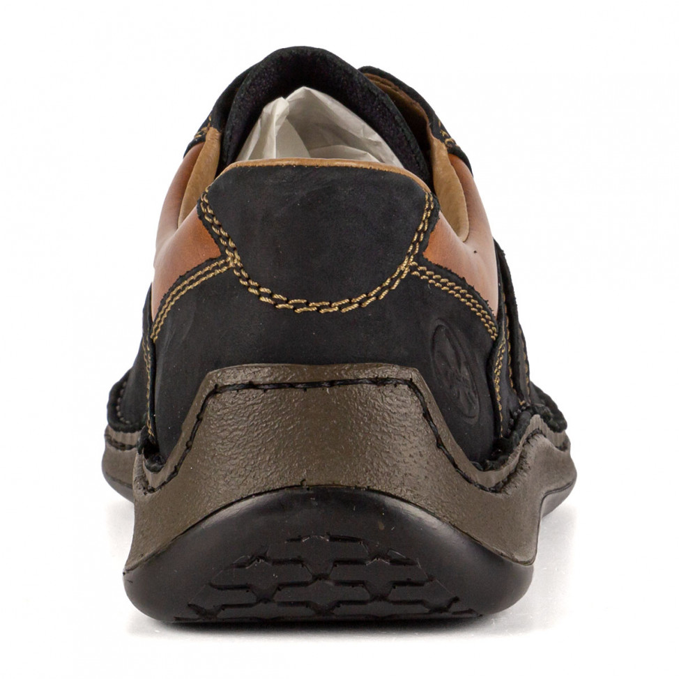Полуботинки синие Rieker