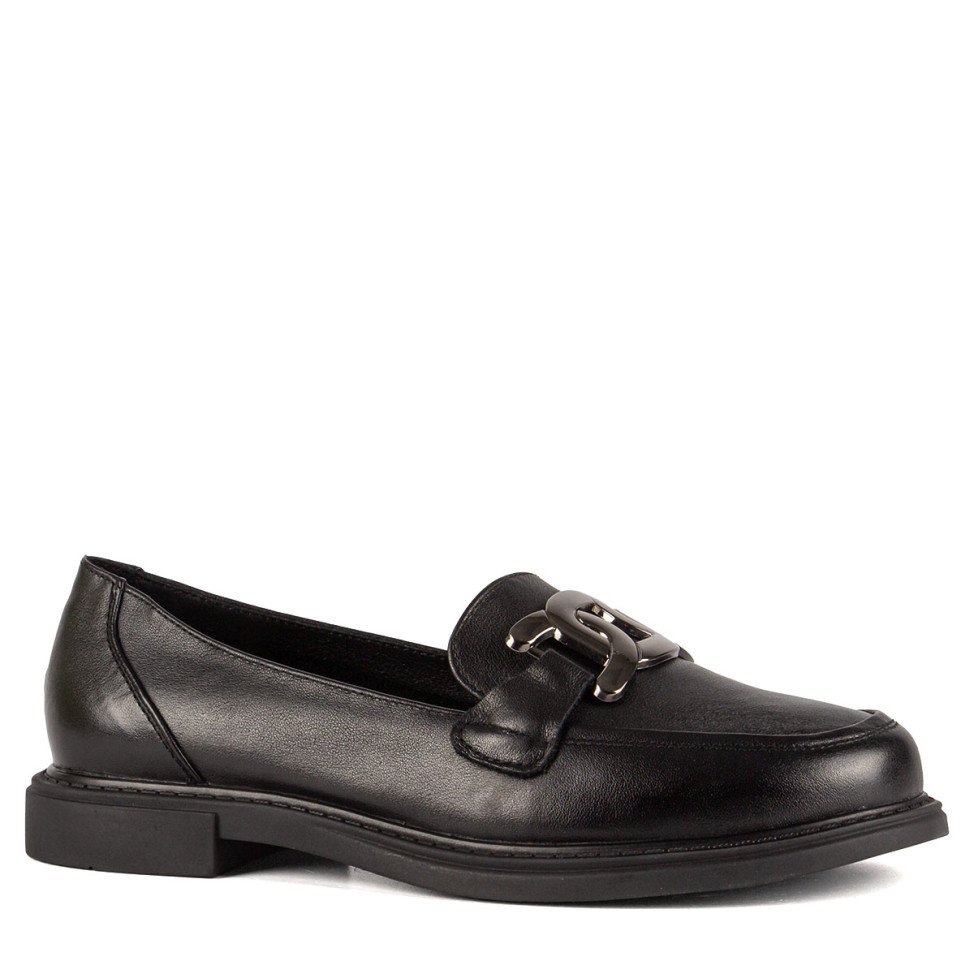 Лоферы черные Melanda.m