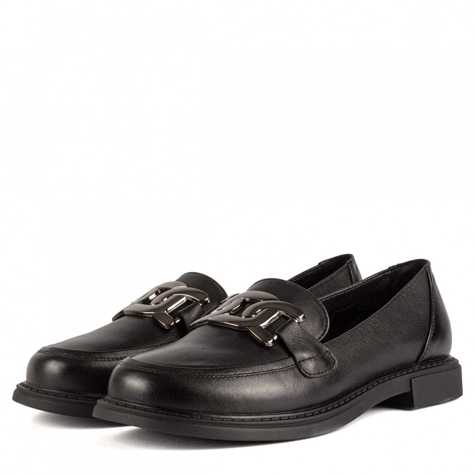 Лоферы черные Melanda.m