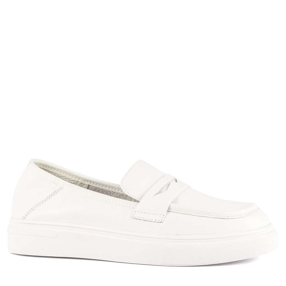 Лоферы белые Melanda.m Лоферы белые Melanda.m