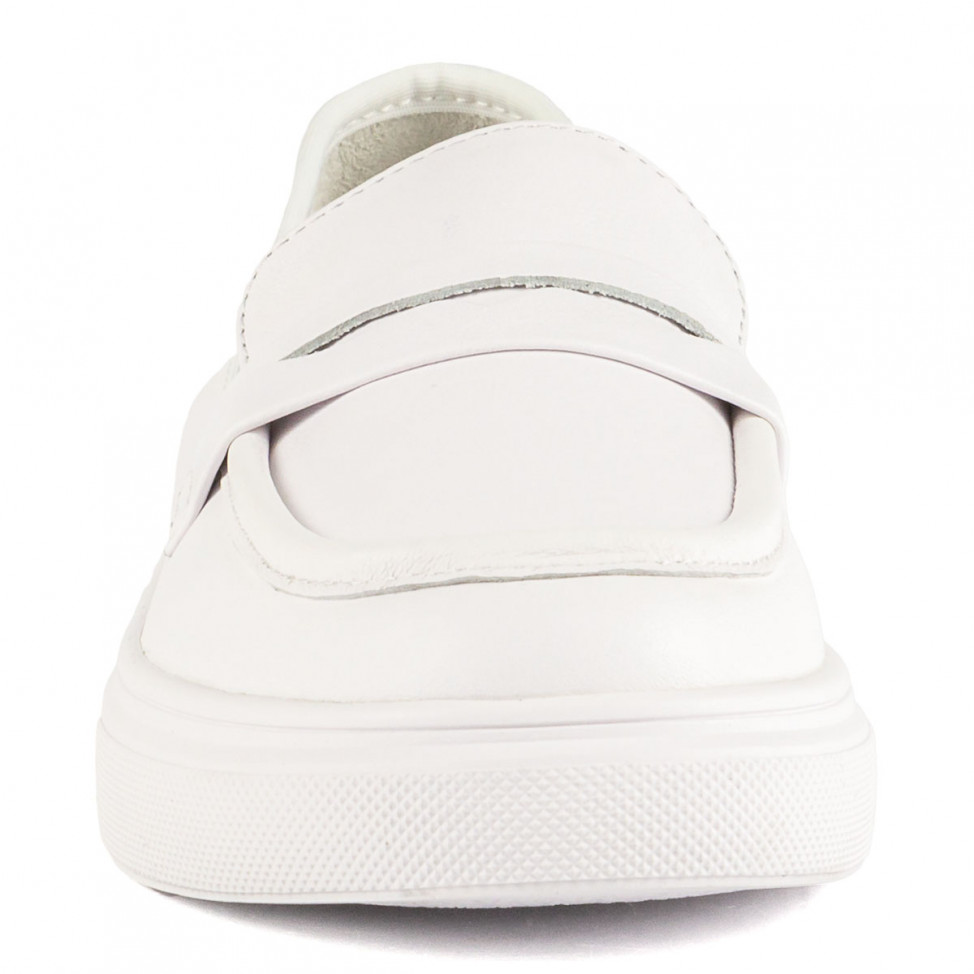 Лоферы белые Melanda.m Лоферы белые Melanda.m