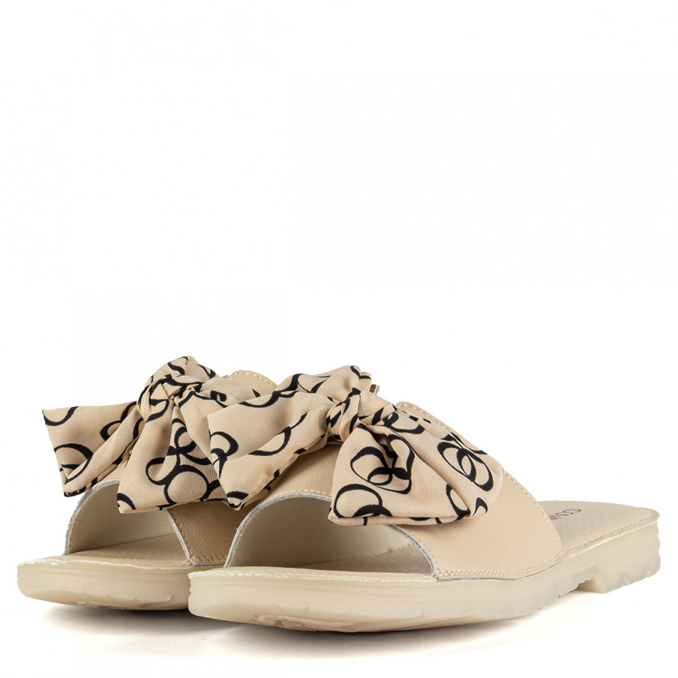 Сабо бежевые Covani