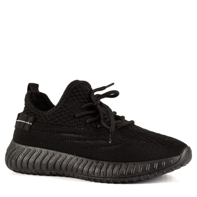 Кроссовки Apojee женские черные E02-1(BLACK)