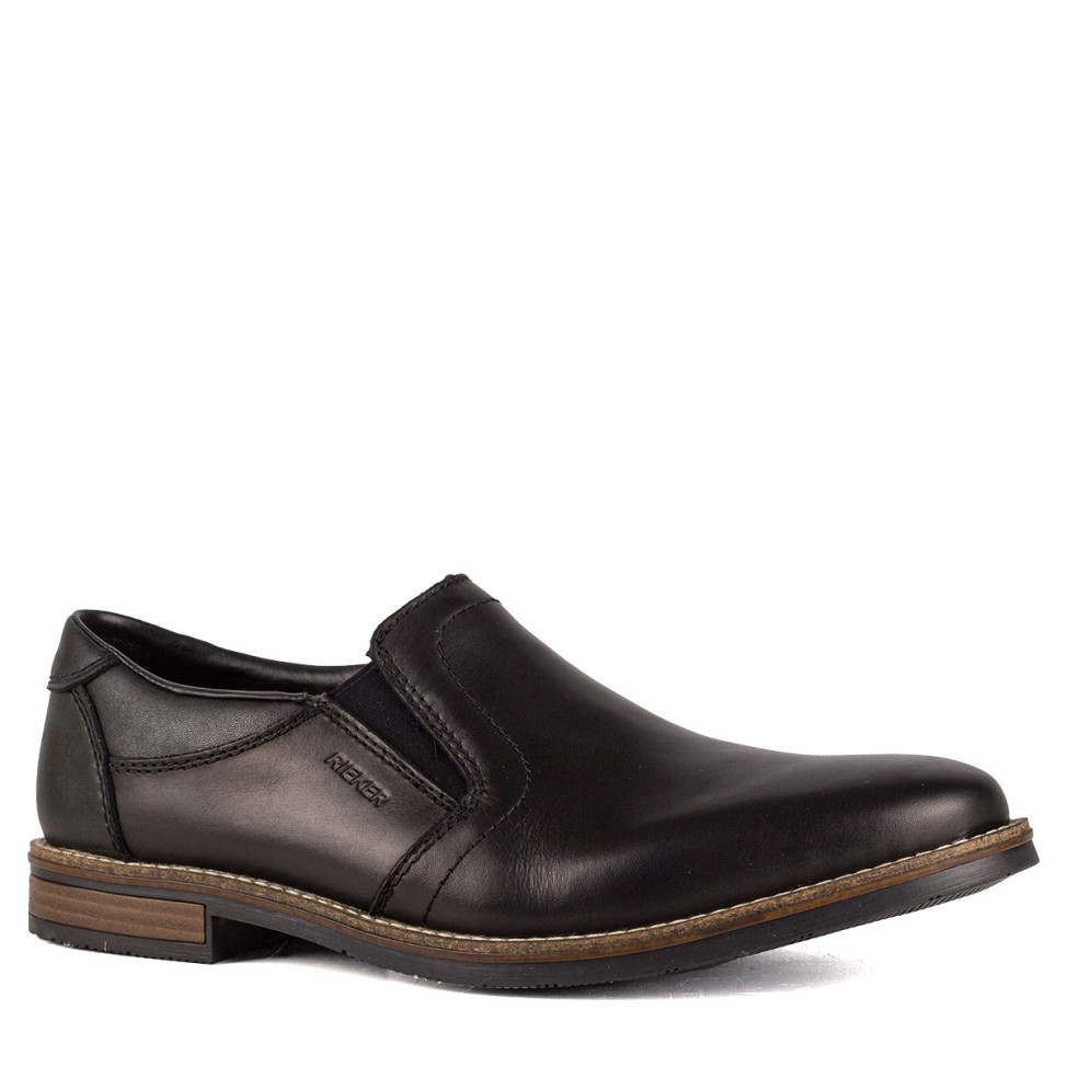 Полуботинки черные Rieker Полуботинки черные Rieker