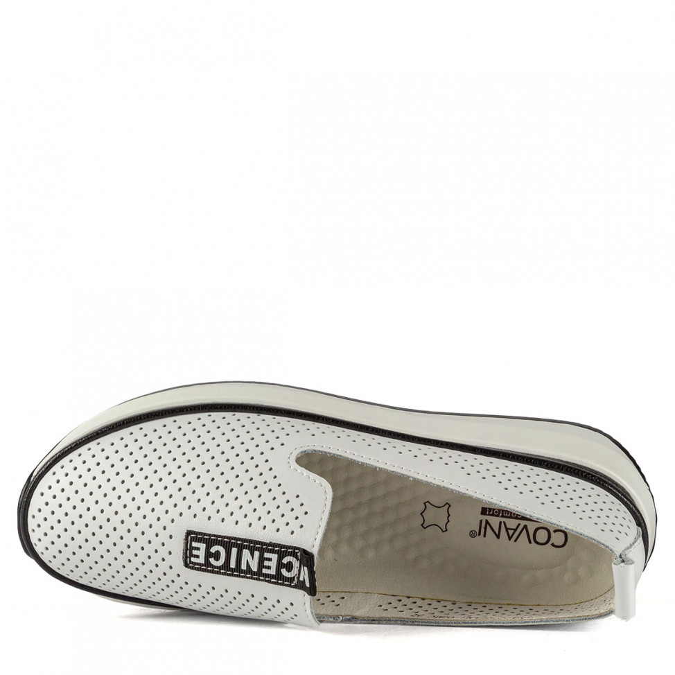 Слипоны белые Covani Comfort Слипоны белые Covani Comfort