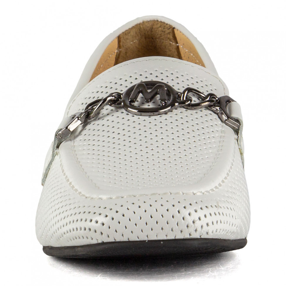 Лоферы белые Evromoda Лоферы белые Evromoda