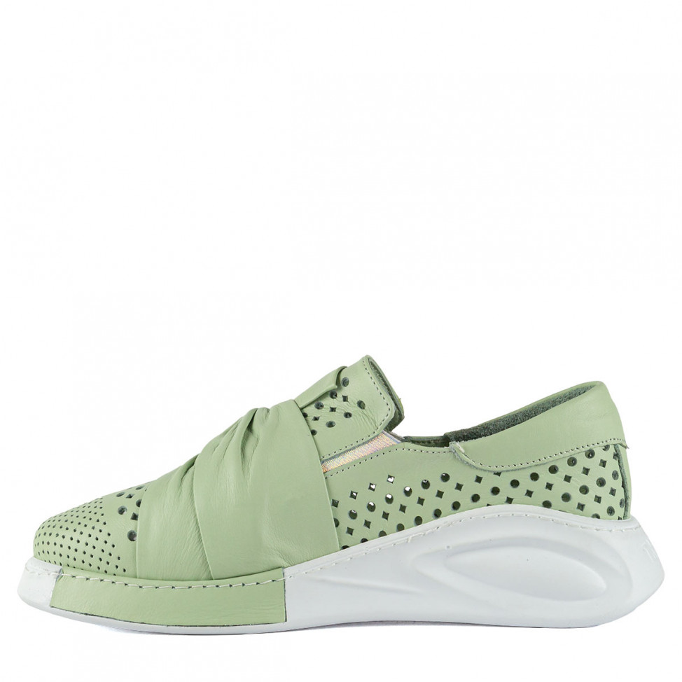 Слипоны зеленые Evromoda