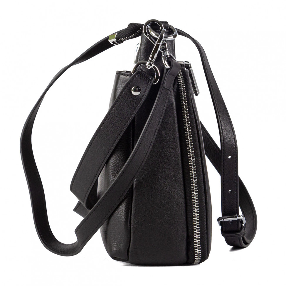 Классическая сумка черная Polina & Eiterou