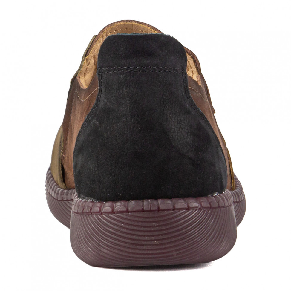 Слипоны коричневые Covani Comfort