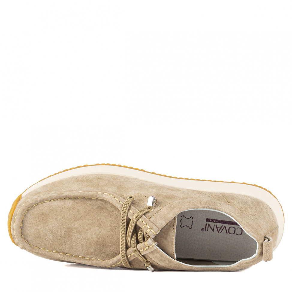 Топсайдеры бежевые Covani Comfort Топсайдеры бежевые Covani Comfort