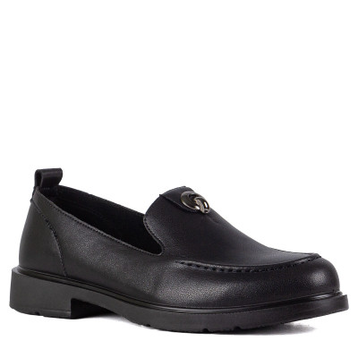 Лоферы Covani Comfort женские черные DLT-W26-WLM3-2605-1
